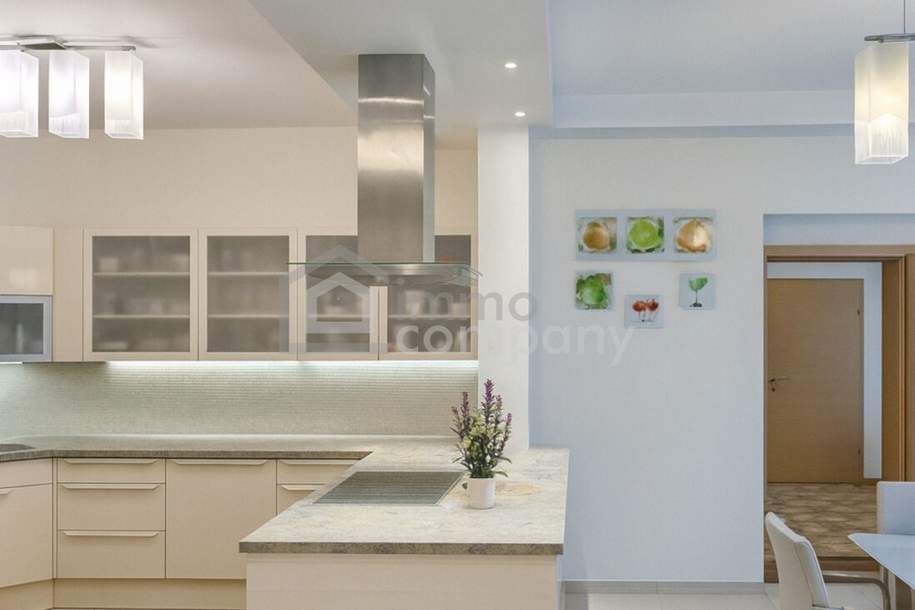 Exklusive Luxus-Villa mit Pool &amp; Garten - Top - Grünlage nahe Donaupark, UNO City &amp; International School, Haus-kauf, 4.490.000,€, 1210 Wien 21., Floridsdorf