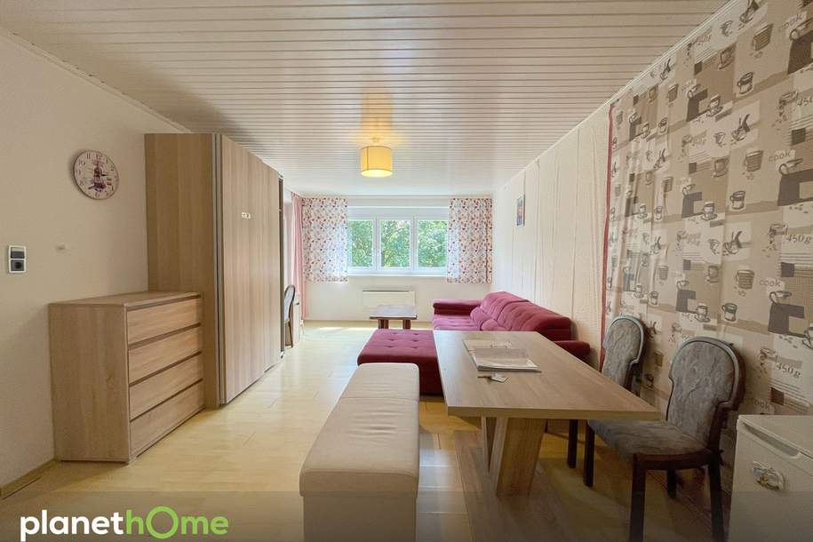 Charmante 2-Zimmer-Wohnung mit Loggia und Parkblick! KFZ Stellplatz inklusive!, Wohnung-miete, 750,00,€, 2431 Bruck an der Leitha