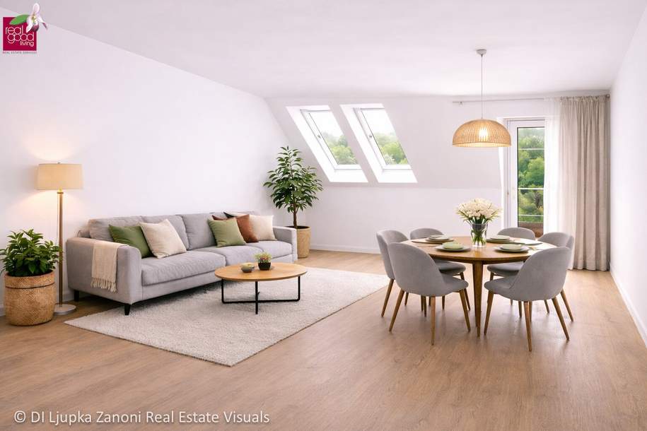 Attraktive 3-Zimmer-Neubauwohnung mit Balkon im 1. Dachgeschoss – ruhige Anlage mit 7 Einheiten, Wohnung-kauf, 297.000,€, 1110 Wien 11., Simmering