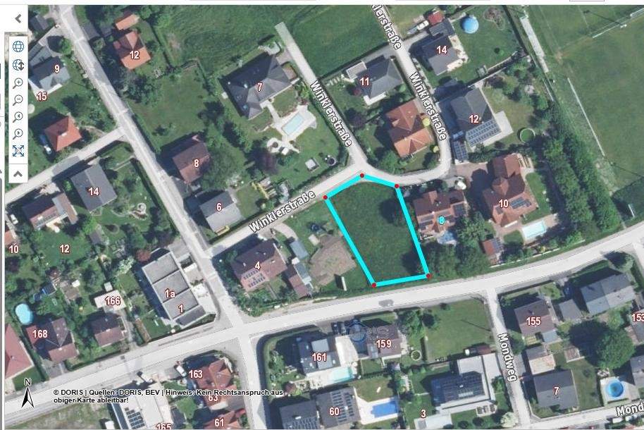 Grundstück in ruhiger Siedlungslage, auch geeignet für Doppelhaus