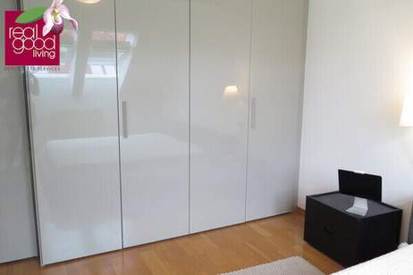 Gediegene, komplett möblierte 3-Zimmerwohnung mit einer ca. 60 m² großen Dachterrasse in schöner zentraler Lage des 4. Bezirks, unweit des 5. und des 1. Bezirks, Wohnung-miete, 1.990,00,€, 1040 Wien 4., Wieden