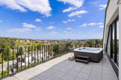 ++ DELUXE ++ PENTHOUSE mit WIENBLICK - Erstbezug, Wohnung-kauf, 1.900.000,€, 1190 Wien 19., Döbling