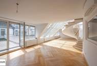 Traumhafte Wohnung am Parkring in 1010 Wien mit 200m² und Terrasse (DG-Maisonette)