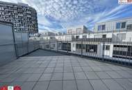 High-End Penthouse mit Skyline Ausblick - Exklusive Dachgeschosswohnung mit 3 Terrassen, Tiefgaragenplatz und Kinderspielplatz