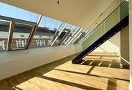 Exklusive 2-Zimmer-Dachgeschosswohnung mit Klimaanlage & beeindruckender Fensterfront in bester Lage der Josefstadt
