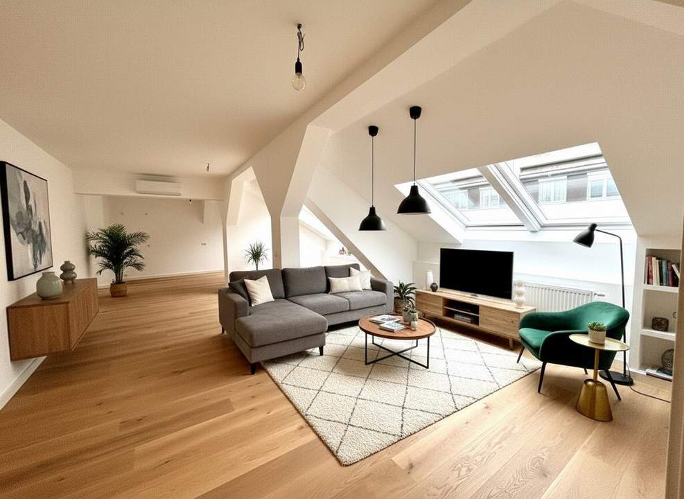 3-Zimmer DG mit S/W-Terrasse und 2 Bädern - alles auf einer Ebene! ERSTBEZUG NACH GENERALSANIERUNG!