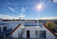Wohnen über den Dächern: Exklusive 3-Zimmer-Dachgeschosswohnung mit großer Dachterrasse im Erstbezug!