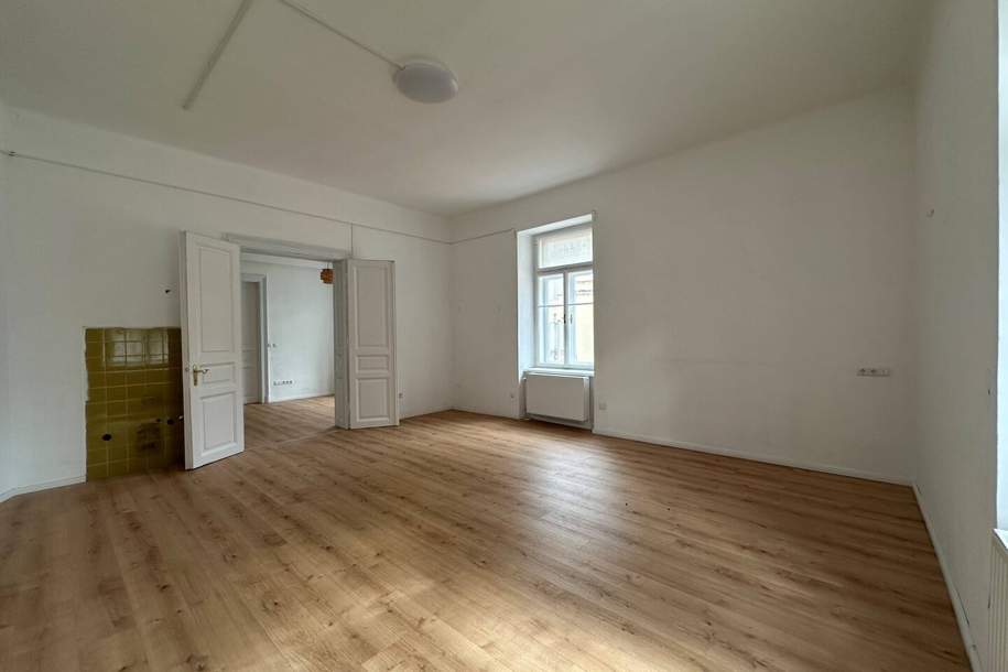 Großzügige Altbauwohnung mit rund 92,89 m² in zentraler Lage von Leoben, Wohnung-miete, 695,50,€, 8700 Leoben