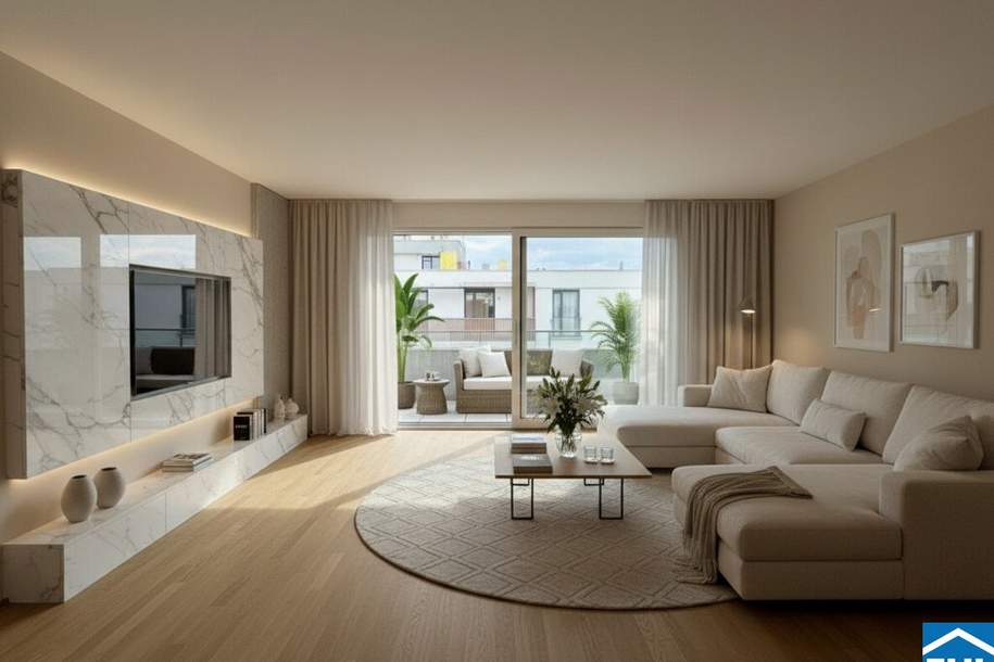 Stadtnah. Lichtdurchflutet. Mit Balkon und Stil., Wohnung-kauf, 715.000,€, 1140 Wien 14., Penzing