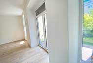 GRÜNBLICK - Balkonwohnung mit 3 Zimmer - Altbau reloaded mit Wärmepumpe und Freifläche