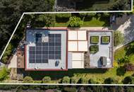 RESERVIERT! ARCHITEKTURJUWEL IN FLORIDSDORF – RUHIGE LAGE NAHE DER DONAU MIT WINTERGARTEN, DACHTERRASSE UND PV-ANLAGE