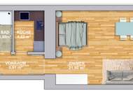 ***NEU*** Vollmöblierte, neuwertige Wohnung in wunderschönem Altbau