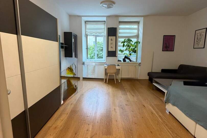 Stilvoll & top saniert: Vollmöblierte Design-Garconniere nahe Donau und U-Bahn, Wohnung-kauf, 210.000,€, 1020 Wien 2., Leopoldstadt