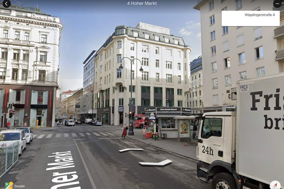 Kleinbüro im Zentrum, Gewerbeobjekt-miete, 1.545,00,€, 1010 Wien 1., Innere Stadt