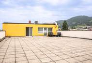 Repräsentative Dachgeschossfläche - Büro mit Wohnung und Terrasse - zu mieten oder kaufen!