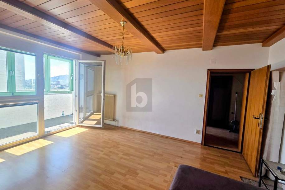 KAPITALANLAGE MIT LICHT, UMBAUOPTION UND EIGENEM TIEFGARAGENSTELLPLATZ, Wohnung-kauf, 115.000,€, 8053 Graz(Stadt)