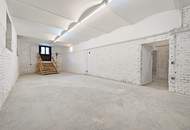 Vielseitige Souterrain-Fläche mit ca. 112 m² – Nähe U4 Pilgramgasse & Naschmarkt