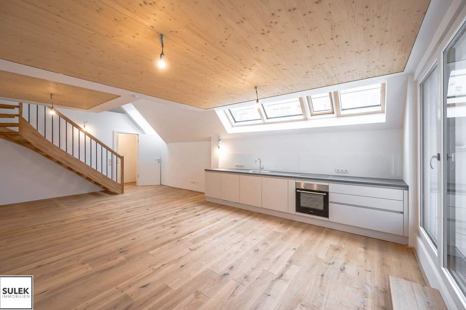 Dachgeschoßwohnung im Herzen des 2. Bezirks – 72 m² Wohnkomfort, Wohnung-miete, 1.940,50,€, 1020 Wien 2., Leopoldstadt