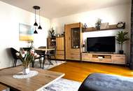 Barrierefreie, vollmöblierte 54m² Eigentumswohnung im 1.OG mit Balkon in absoluter Ruhelage