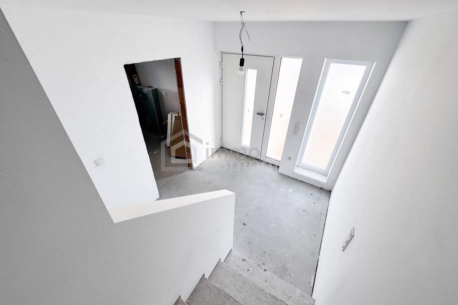 MODERNE DOPPELHAUSHÄLFTE in Sollenau: 4 Zimmer, Garten, 2 Bäder und Fußbodenheizung!, Haus-kauf, 306.000,€, 2601 Wiener Neustadt(Land)