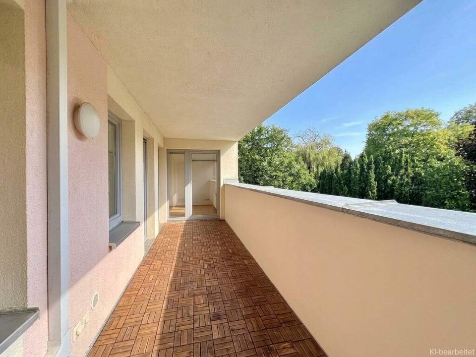 Grosszügiges Wohnen in Speising I Klimaanlage I 2 Bäder I 2 Garagenplätze I Loggia mit Grünblick I Bahnhofsnähe