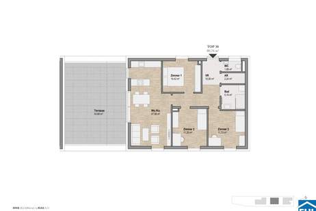 UrbanGreenGeidorf – Ihr Platz zum Wohlfühlen in Geidorf, Wohnung-kauf, 678.806,€, 8010 Graz(Stadt)