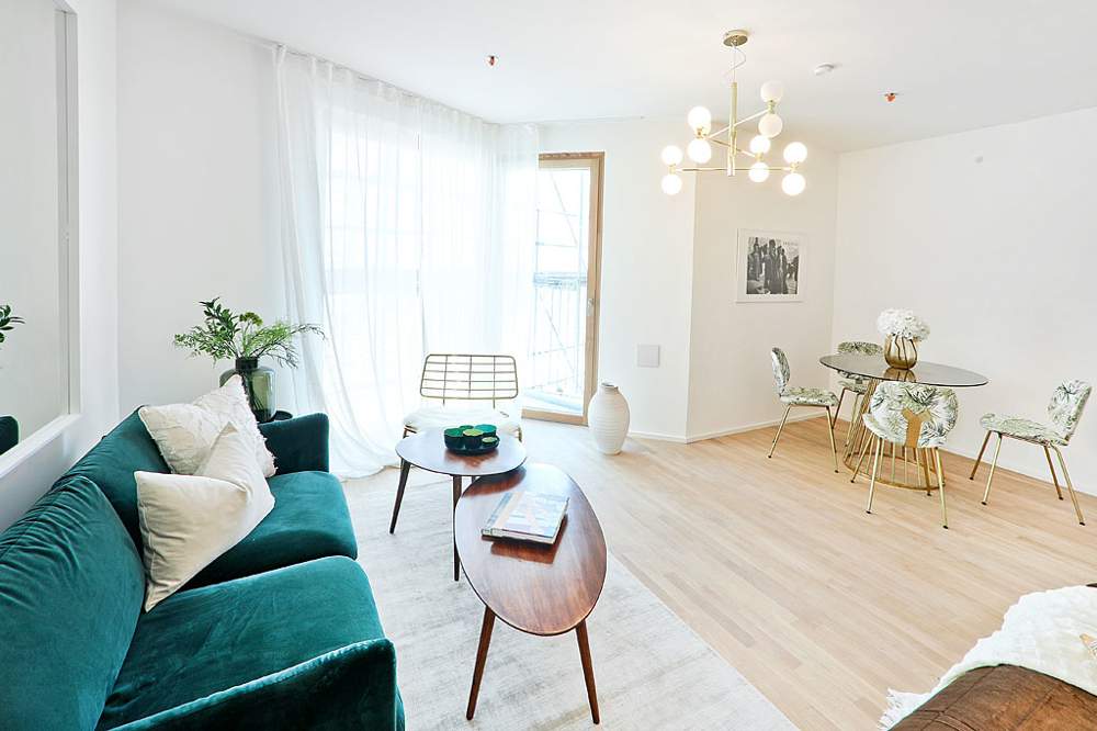 AB MAI: Perfekt durchdachter Grundriss für moderne 1-Zimmer-Wohnung in zentraler Lage!