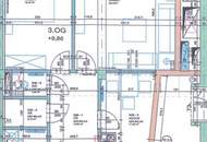 Ausgezeichnete 2,5 Zimmerwohnung Top Nr. 306 mit Loggia in den Innenhof