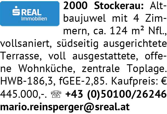 2000 Stockerau: Altbaujuwel