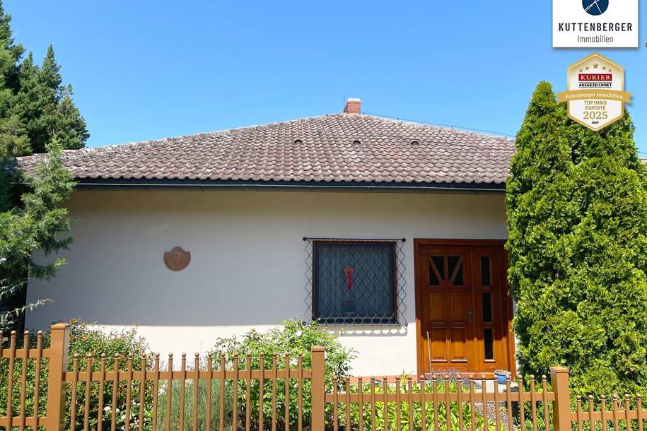 Charmanter Bungalow mit traumhaftem Weitblick, Haus-kauf, 390.000,€, 3434 Tulln