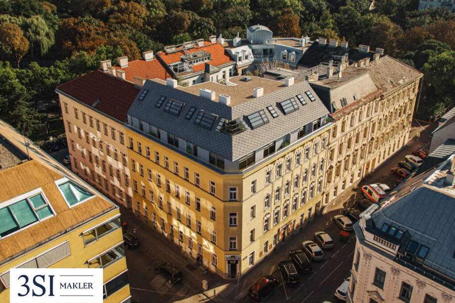 Baubewilligter Rohdachboden in elegantem Eckzinshaus, Wohnung-kauf, 399.000,€, 1100 Wien 10., Favoriten