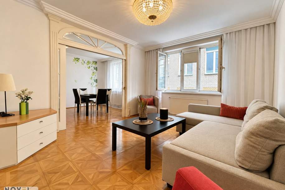 Stilvolles Wohnen im Herzen der Innenstadt, Wohnung-miete, 1.750,00,€, 1010 Wien 1., Innere Stadt