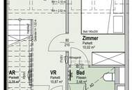 ERSTBEZUG mit DACHTERRASSE | DG-Maisonette Nähe Alte Donau | Traumhafter Fernblick | Teils hofseitig | Fernwärme | TG-Stellplatz optional | Ideal für Anleger oder Eigennutzer | Nachhaltiges Projekt