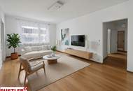 Ideal geteilte 3-Zimmerwohnung in zentraler Lage + Garagenstellplatz| gut angebunden | ruhig gelegen