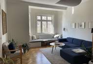 SCHÜTTELSTRASSE, PRATERCOTTAGE, 107 m2 Altbau mit Loggia, 3 Zimmer, Küche, Wannenbad, Parketten, 1. Liftstock, Donaukanal