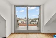 Traumhafte Dachgeschoßwohnung in saniertem Altbau: 5 Zimmer-Maisonettewohnung mit Terrassen