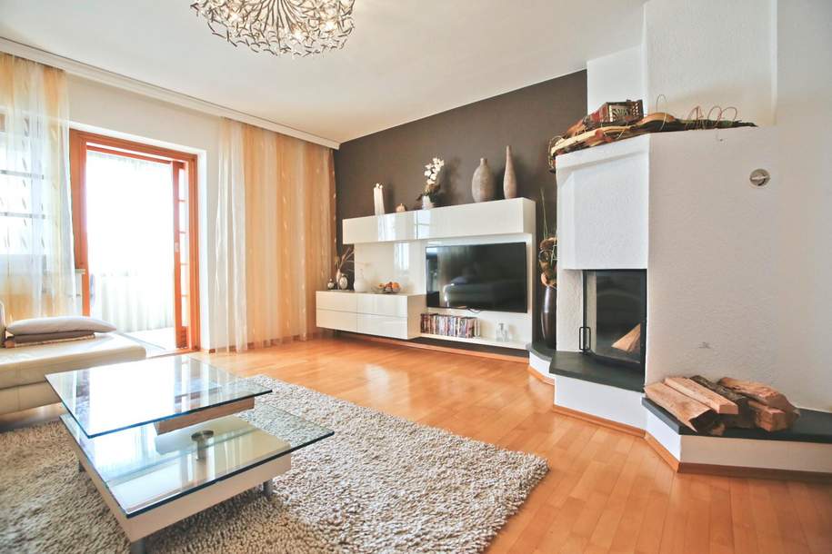 Gemütlichkeit mit offenem Kamin und Sauna - voll möbliert, Wohnung-kauf, 329.000,€, 4210 Urfahr-Umgebung