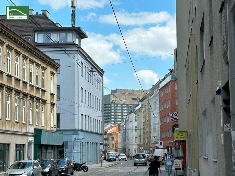 INVESTMENT FÜR ANLEGER! ALTBAU-WOHNUNG IN TOP LAGE! NÄHE AKH UND U BAHN! GEBRAUCHTWOHNUNG - UNBEFRISTET VERMIETET.