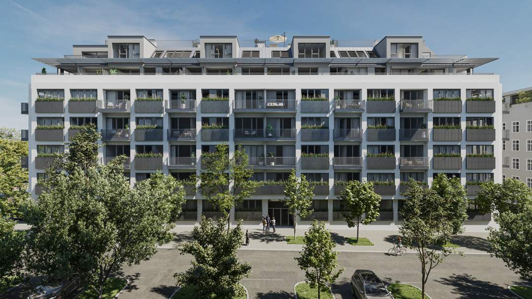 NEU! Schnäppchen Hit neben der U6 Burggasse: WOHNEN AM PARK - Urban &amp; Grün
