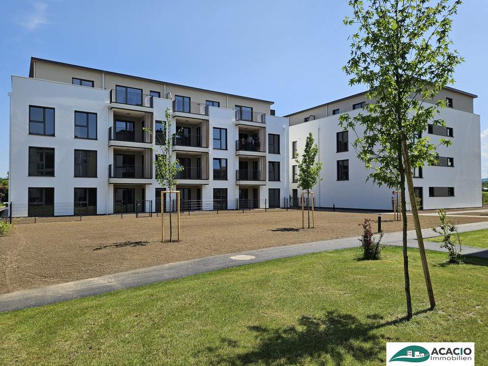 Abendsonne genießen: Wohnung mit westseitiger Loggia inkl. Küche - inkl. PKW-Stellplatz – Neubau! Erstbezug! - Nähe St. Pölten
