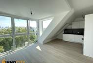Erstbezug zur Miete – großzügige Dachgeschosswohnung mit 33,50 m² Südwest-Dachterrasse am Erlachplatz