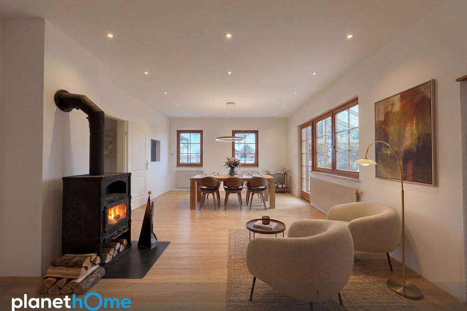 Idyllisches Einfamilienhaus auf großzügigem, wunderschönem Grundstück., Haus-kauf, 725.000,€, 1220 Wien 22., Donaustadt