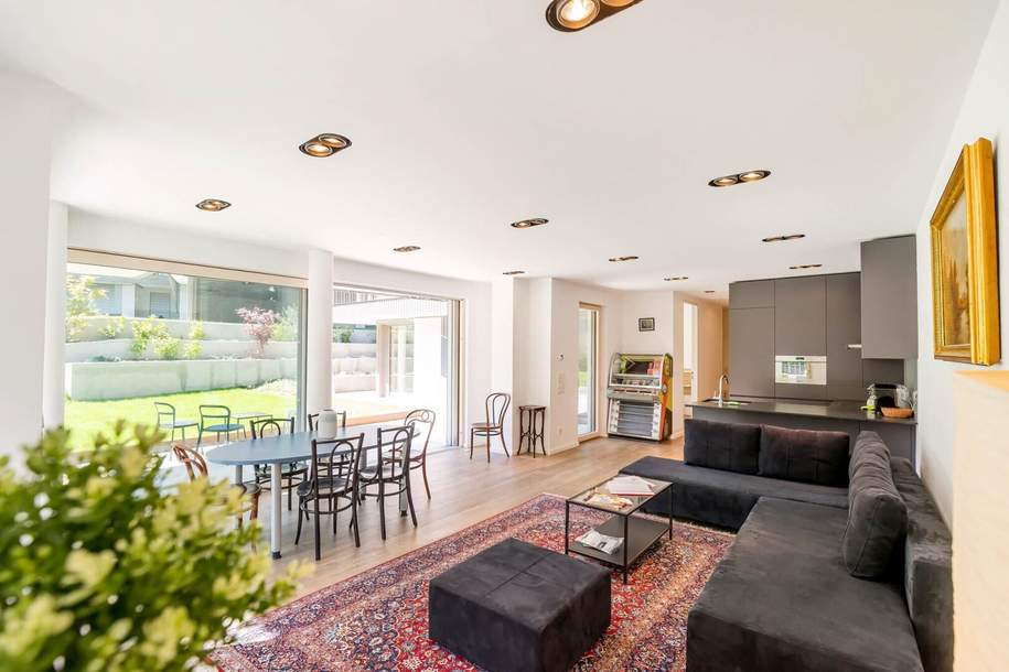 Gartenwohnung mit 3 Schlafzimmern und 2 Badezimmern am Kaasgraben, Wohnung-legalform.mietkauf, 1.200.000,€, 1190 Wien 19., Döbling