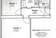 2 Zimmer DG-Wohnung - Erstbezug nach qualitativ hochwertiger Komplettsanierung - plus 2 Terrassen mit gesamt ca. 13,58 m²