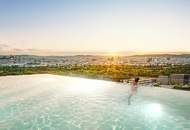 ERSTBEZUG 3 ZIMMER WOHNUNG IM "GRÜNBLICK" VIERTEL ZWEI + TRAUMTERRASSE MIT ca. 64 m² + NUTZUNG INFINITY-AUSSENPOOL, GYM &amp; SAUNA