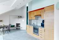 Bereit für die Airbnb Vermietung! Helle DG-Wohnung | 1,5 Zimmer in 2 Himmelsrichtungen ausgerichtet