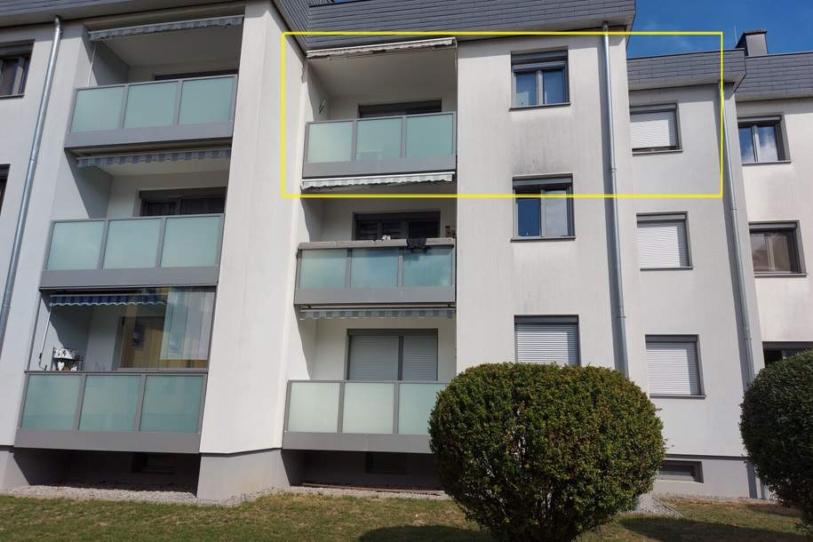 Helle 4-Zimmer Wohnung mit Loggia., Wohnung-kauf, 268.000,€, 4971 Ried im Innkreis