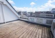 ZELINKAGASSE, DACHGESCHOSS, klimatisierte 157 m2 Maisonette mit 18 m2 Terrasse, 4 Zimmer, Küche, Wintergarten, 2 Bäder, Börse-Nähe
