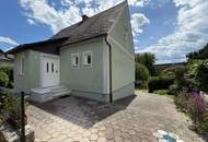 Einfamilienhaus in zentraler, ruhiger Siedlungslage in Hartberg – großer ebener Garten & Nebengebäude