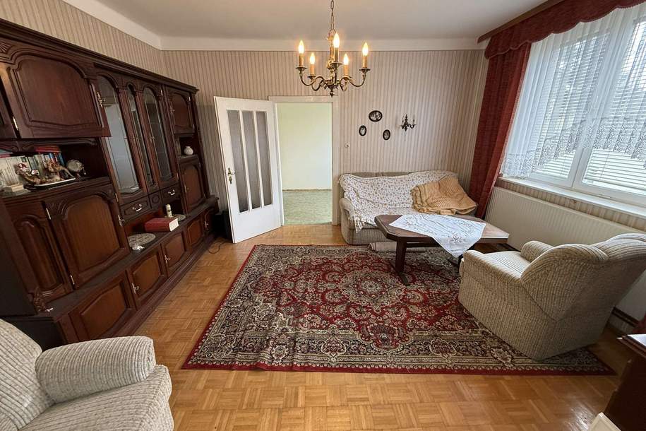 Einfamilienhaus mit pflegeleichten Garten und viel Gestaltungspotenzial - nähe 2070 Retz!, Haus-kauf, 119.000,€, 2052 Hollabrunn